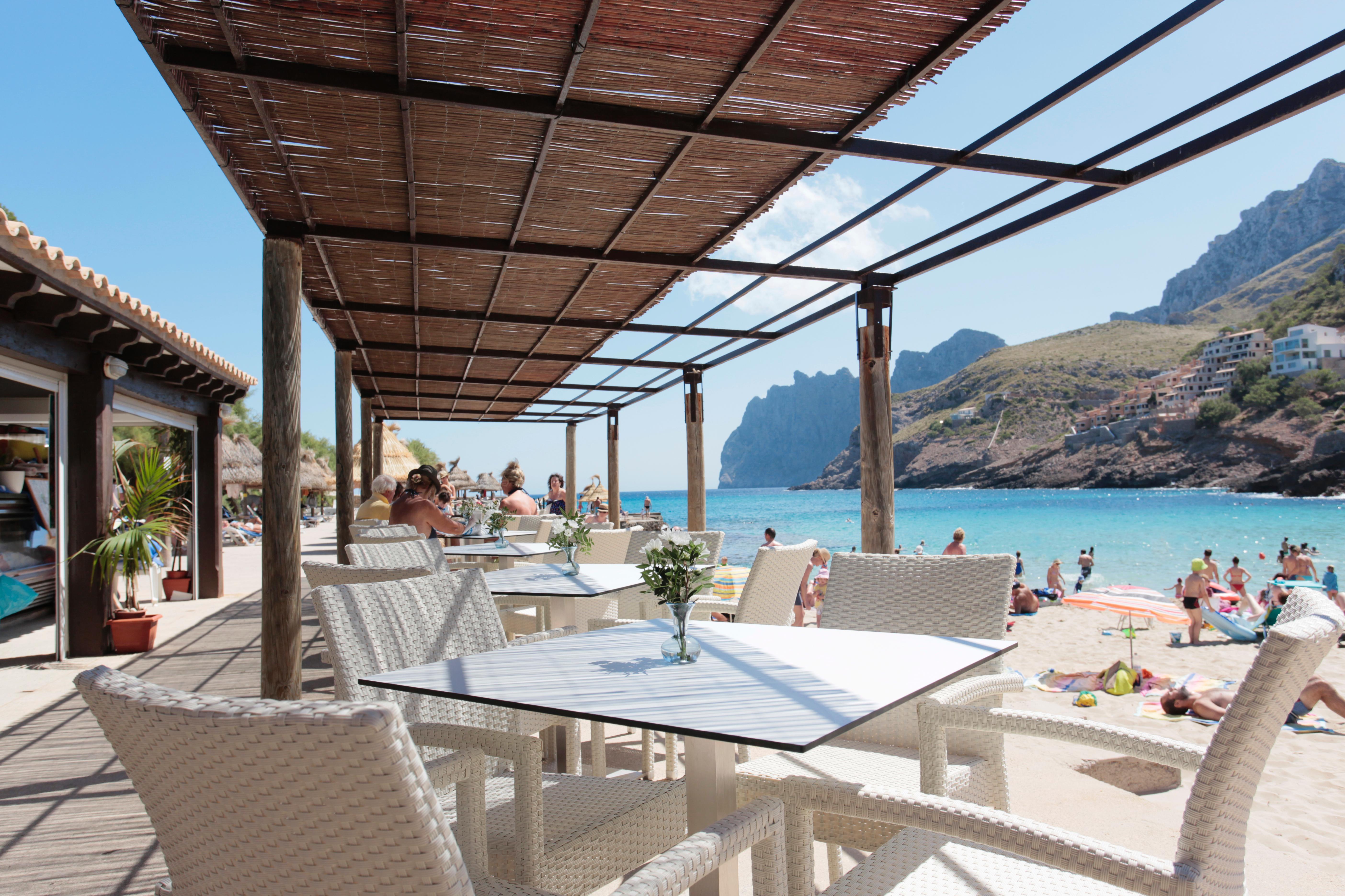 Grupotel Molins Cala San Vicente  Exterior photo Beach bar in Cala Galdana, La Isla